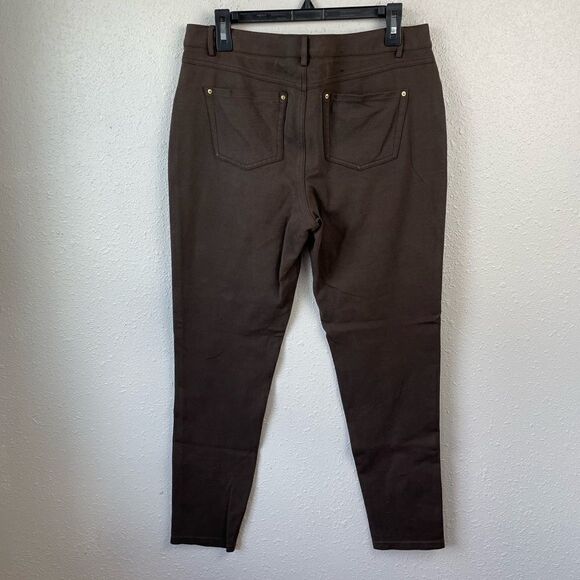 Alfani Brown Stretch Jeans Size 14 EUC - Picture 2 of 5
